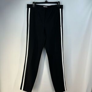 Escada Sport Skinny Straight Striped Pants, 38